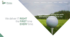 Desktop Screenshot of iprimitus.com