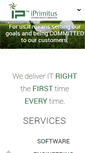 Mobile Screenshot of iprimitus.com