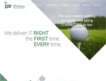Tablet Screenshot of iprimitus.com